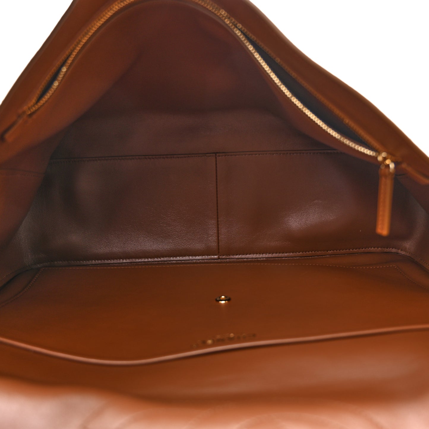 Suede Calfskin Souplissimo Maxi Flap Camel