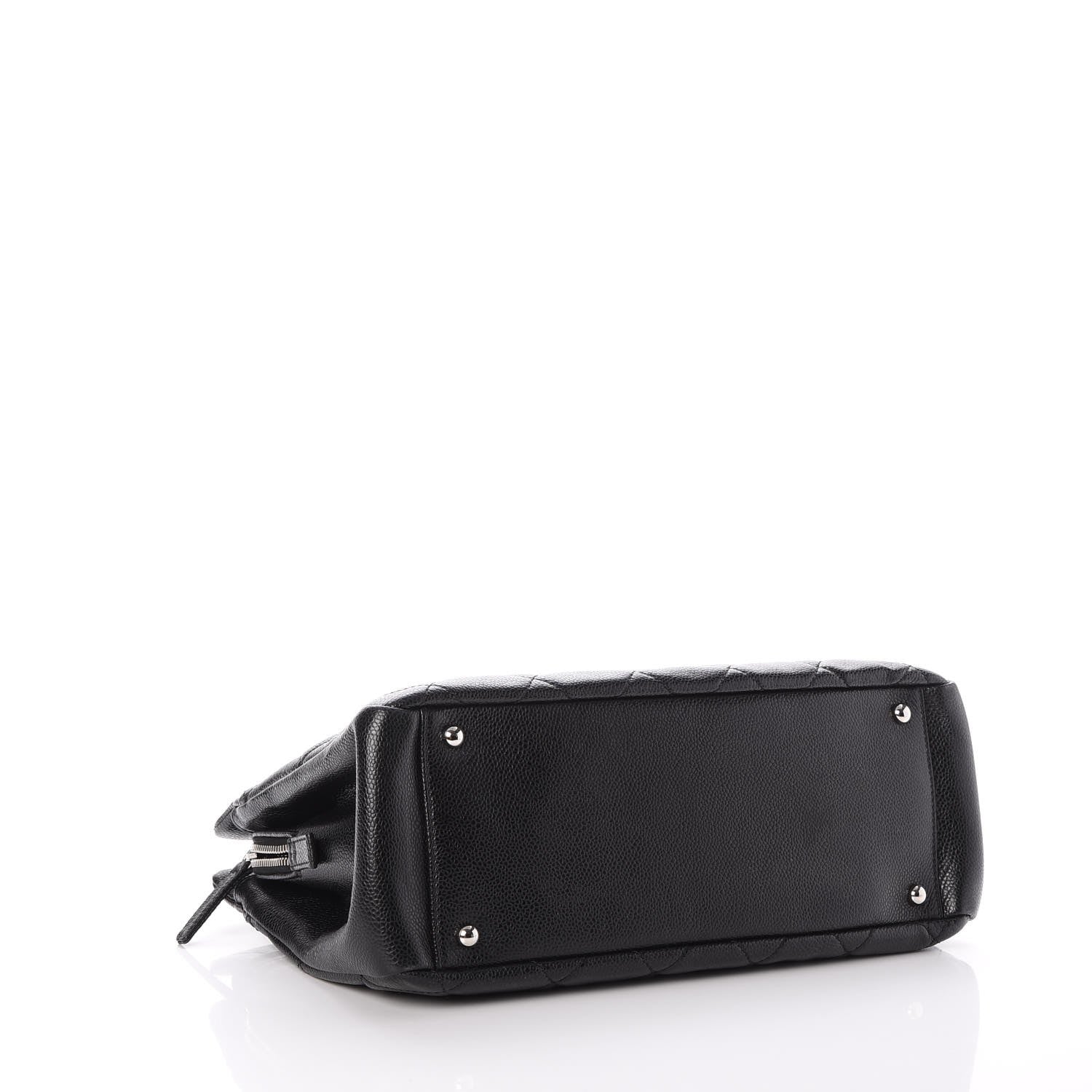 Chanel Caviar Quilted CC Timeless Tote Black 4 of 7