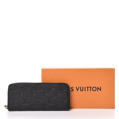 Louis Vuitton Empreinte Clemence Wallet Black 11 of 11