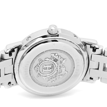 Hermes Stainless Steel 24mm Clipper Quartz Watch Gold 4 of 4
