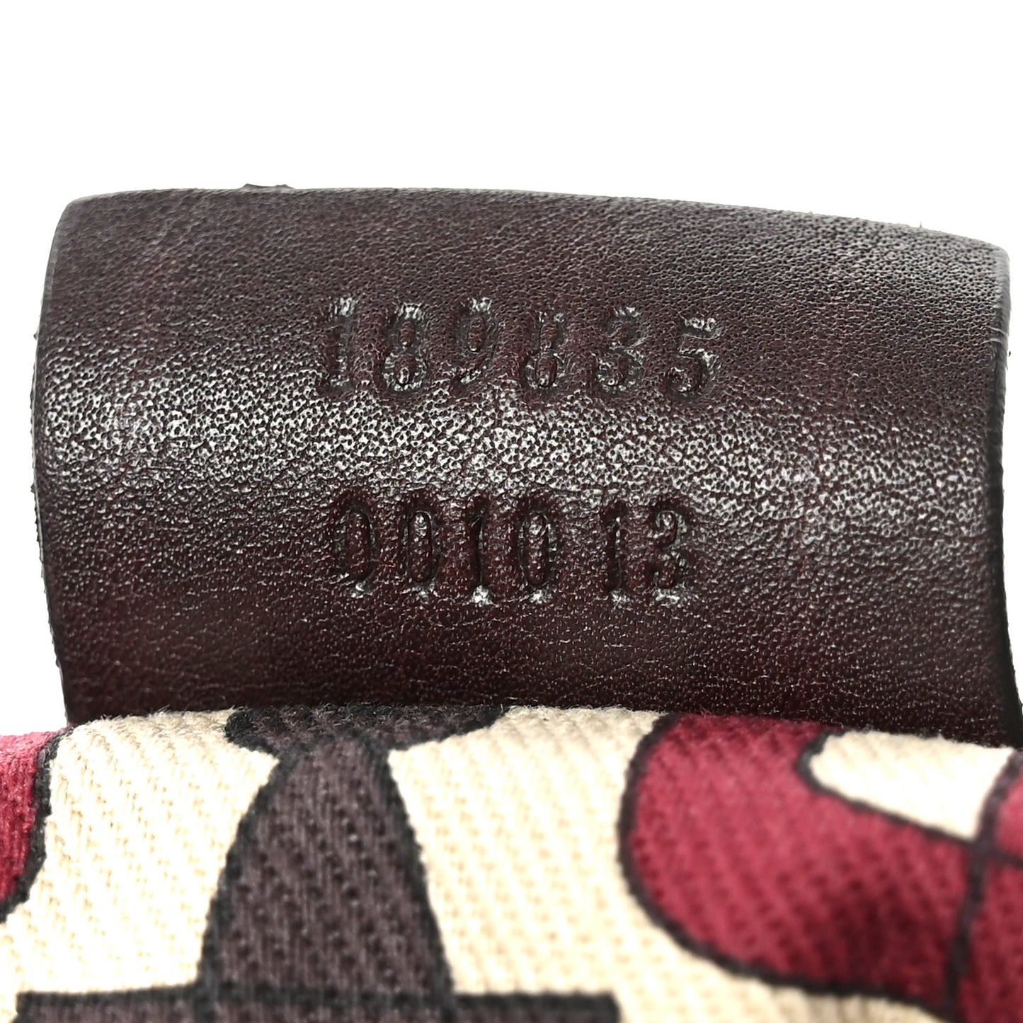 Guccissima Large D Gold Ring Shoulder Bag Chocolate