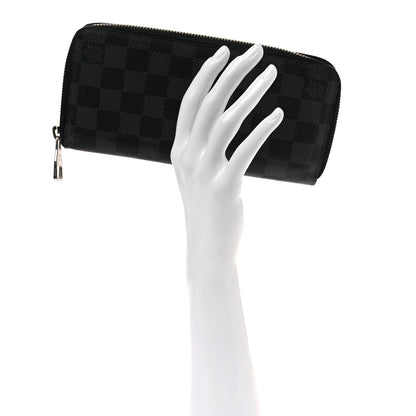 Louis Vuitton Damier Graphite Zippy Organizer Wallet 2 of 10