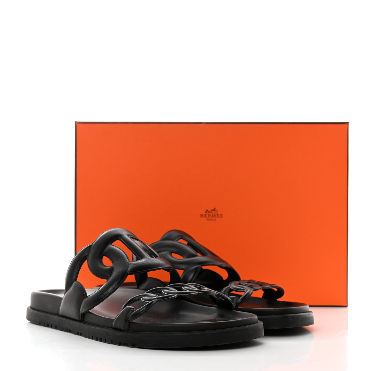 Nappa Extra Sandals 38.5 Black