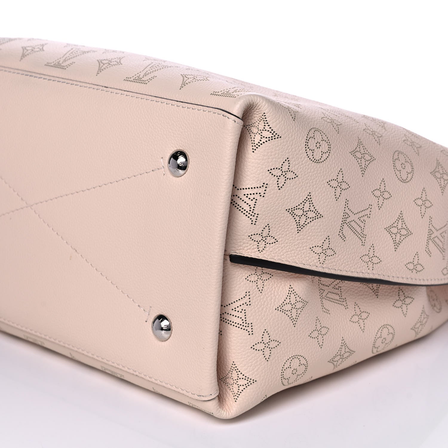 Louis Vuitton Mahina Carmel Hobo Creme 9 of 10