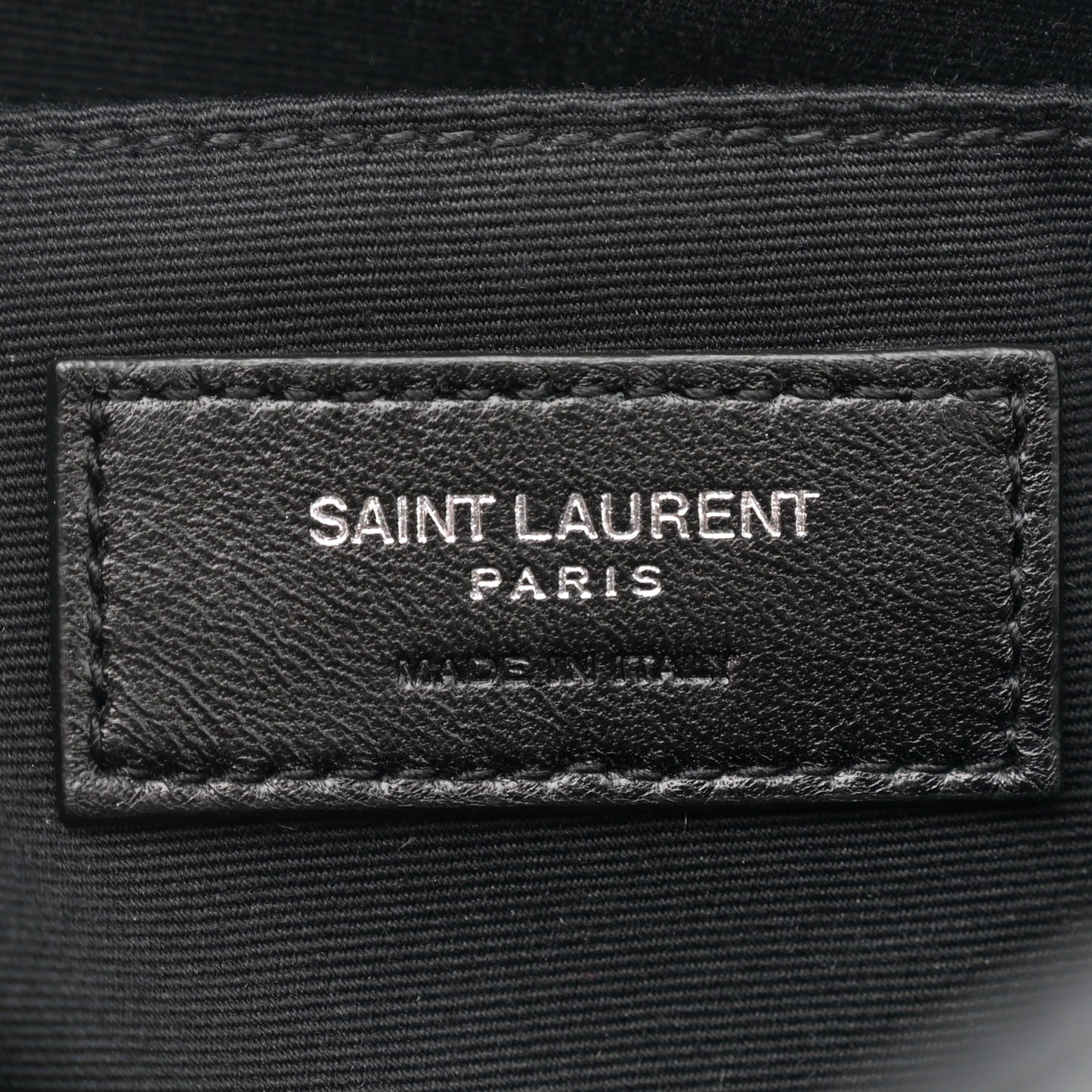 Calfskin Suede Matelasse Monogram Lou Camera Bag Black