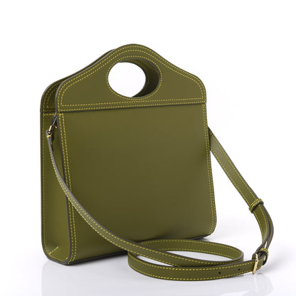 Burberry Smooth Calfskin Mini Pocket Bag Juniper Green 2 of 8