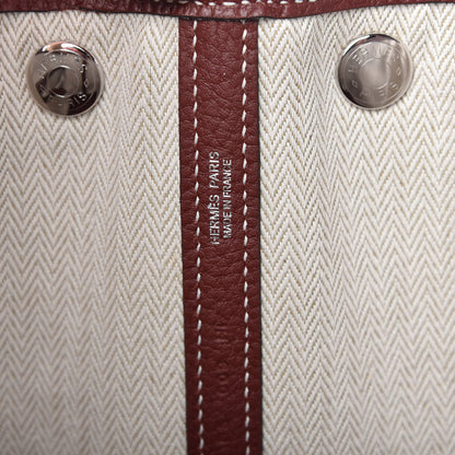 Hermes Negonda Garden Party Tote 30 TPM Rouge H 8 of 11