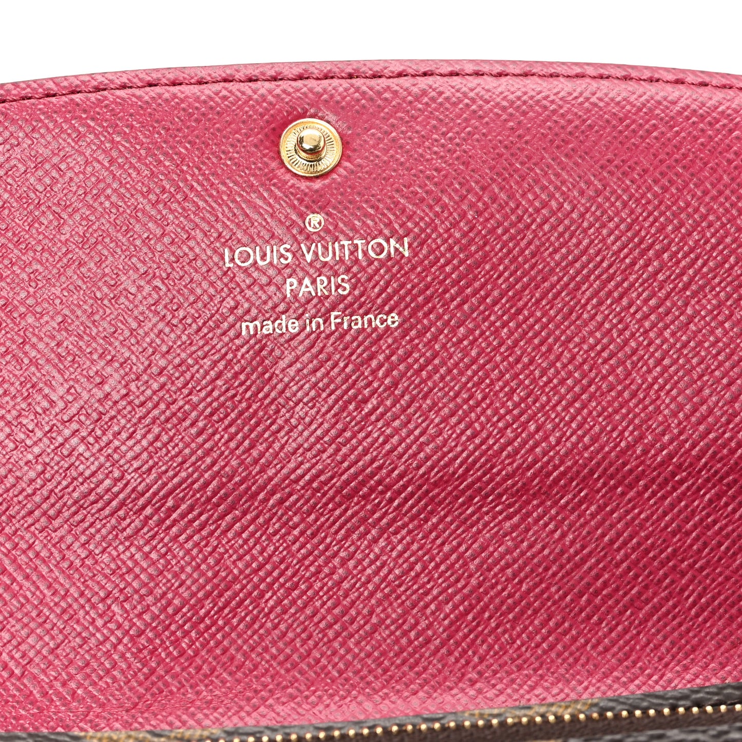 Monogram Emilie Wallet Fuchsia
