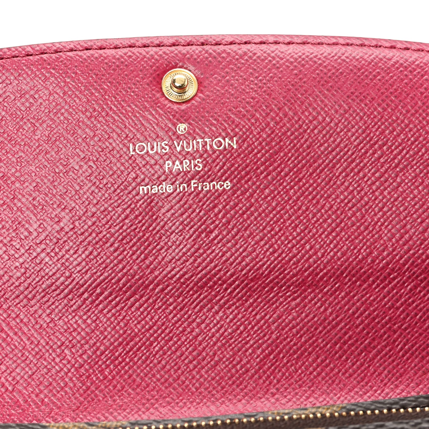 Louis Vuitton Monogram Emilie Wallet Fuchsia 6 of 8
