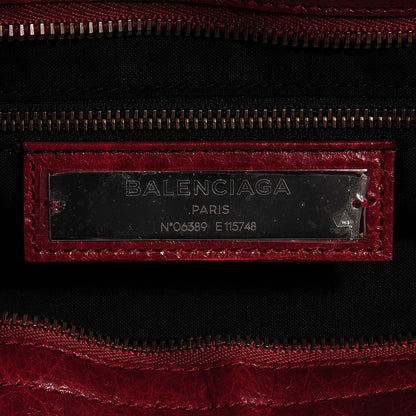 Balenciaga Agneau Classic Hardware City Rouge Cerise 10 of 14