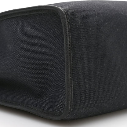 Hermes Military Toile Vache Hunter Herbag Zip PM 31 Black 10 of 12