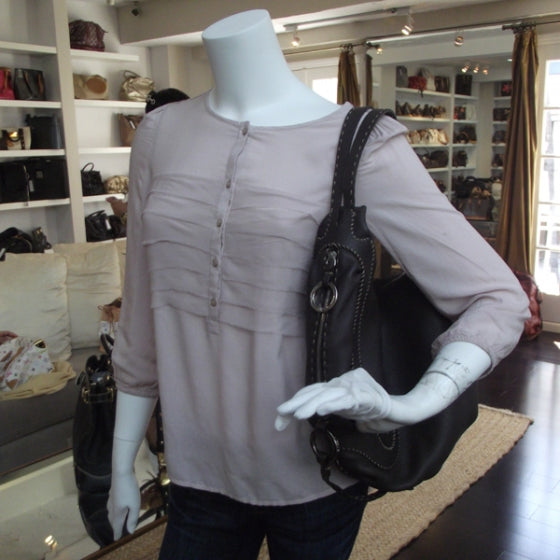 Leather Selleria Biga Hobo Brown