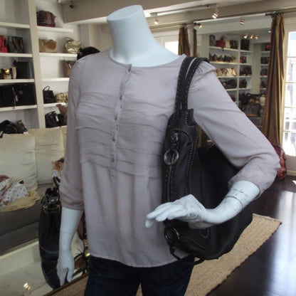 Fendi Leather Selleria Biga Hobo Brown 2 of 8