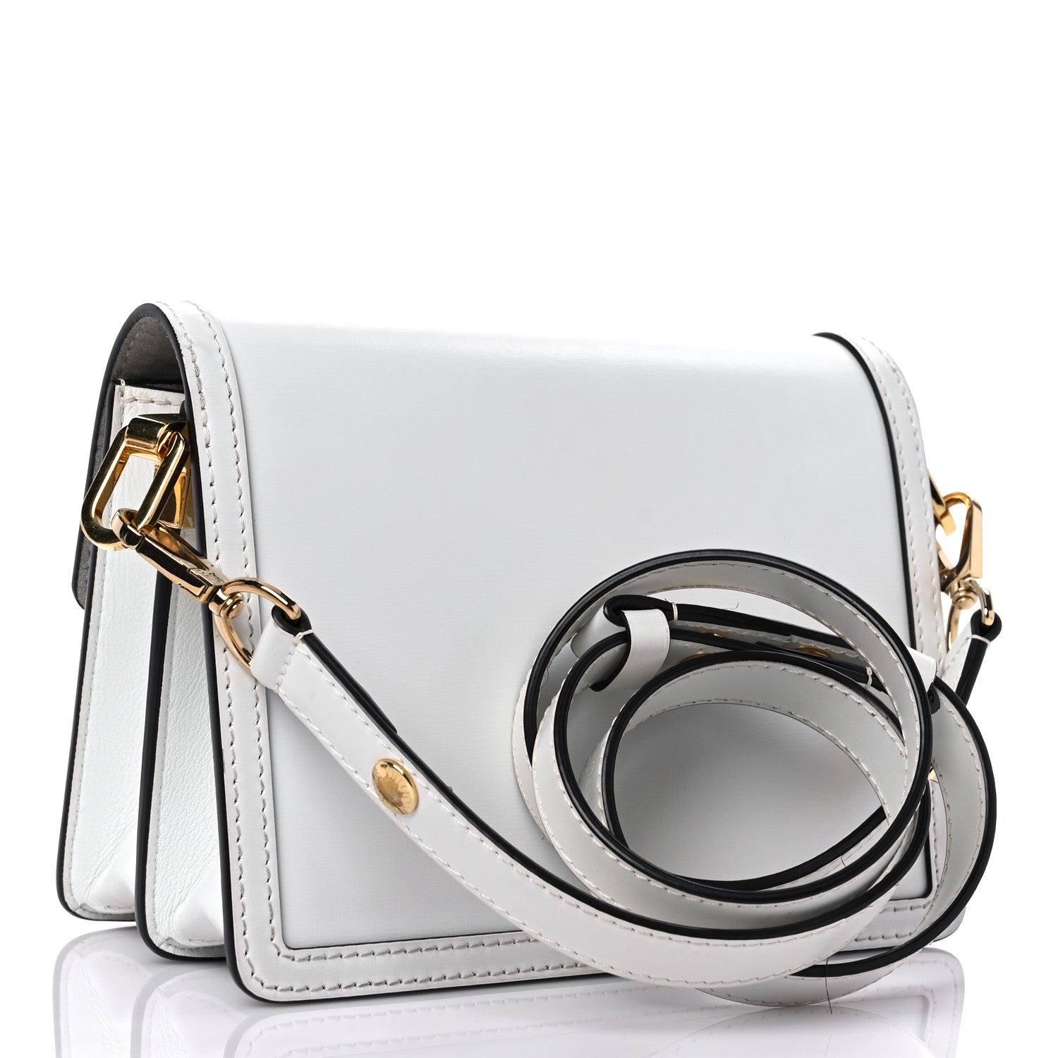 Louis Vuitton Smooth Calfskin Dauphine Mini White 3 of 9