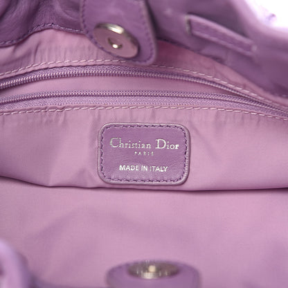 Christian Dior Nylon Cannage Tote Purple 6 of 20