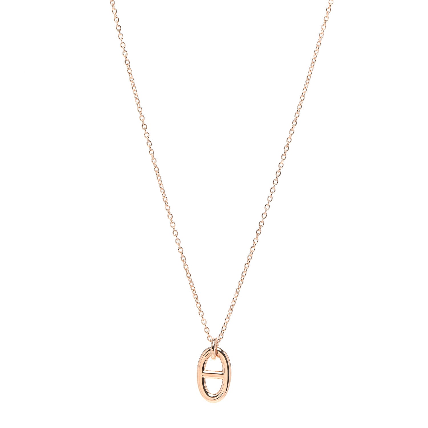 Hermes 18K Rose Gold PM Farandole Pendant Necklace 1 of 6