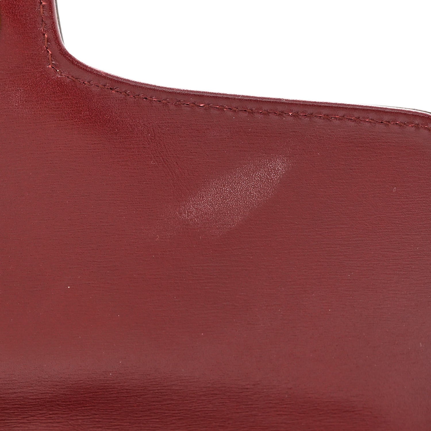 Gucci Vitello Palmellato Lux Small Arli Flap Shoulder Bag Vintage Bordeaux 13 of 13