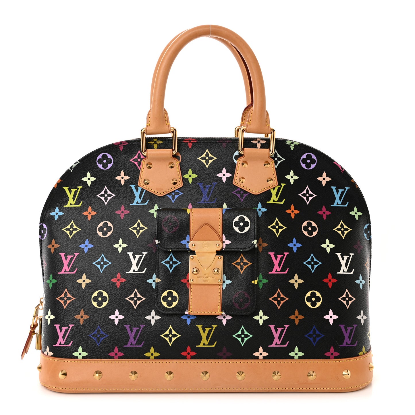 Monogram Multicolor Alma GM Black
