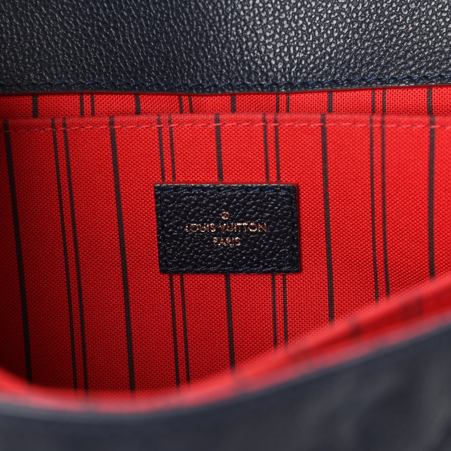 Empreinte Pochette Metis Marine Rouge