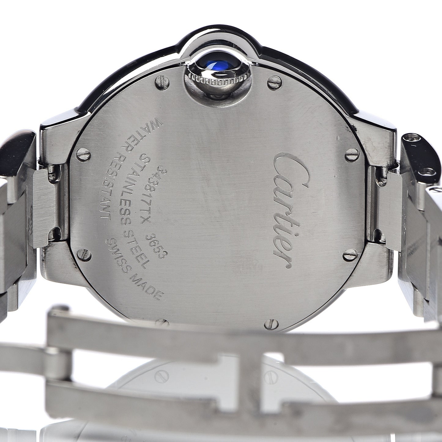 Stainless Steel 33mm Ballon Bleu De Quartz Watch