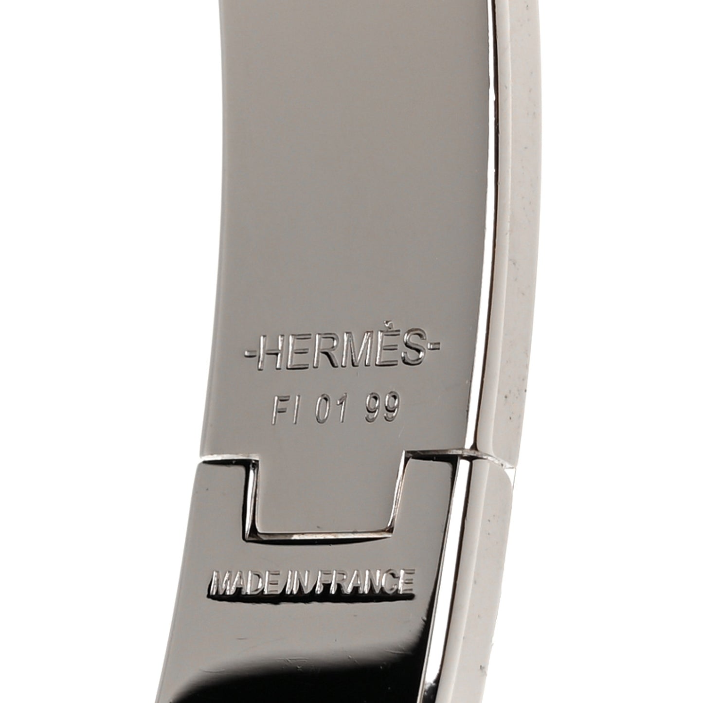 Matte Enamel Narrow Clic Clac HH Bracelet GM Rouge H