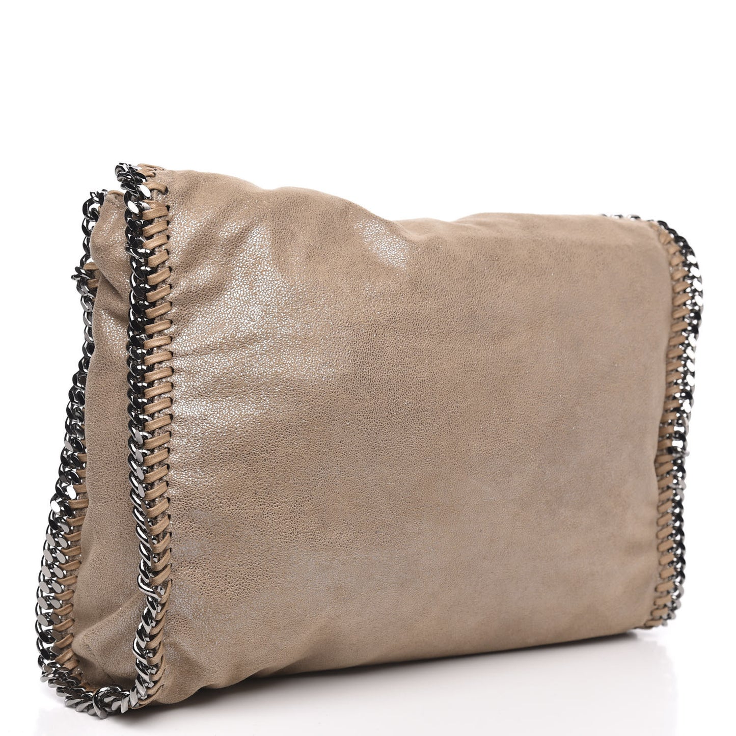 Shaggy Deer Falabella Fold Over Tote Redwood