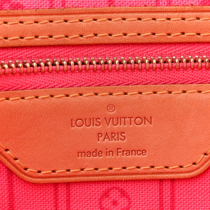 Louis Vuitton Monogram Roses Neverfull MM 6 of 13