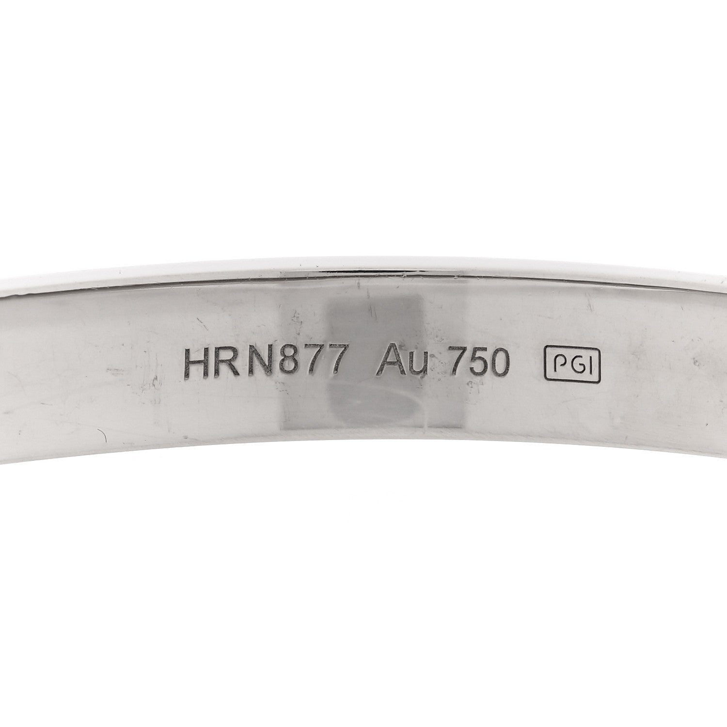 Cartier 18K White Gold LOVE Bracelet 19 4 of 7