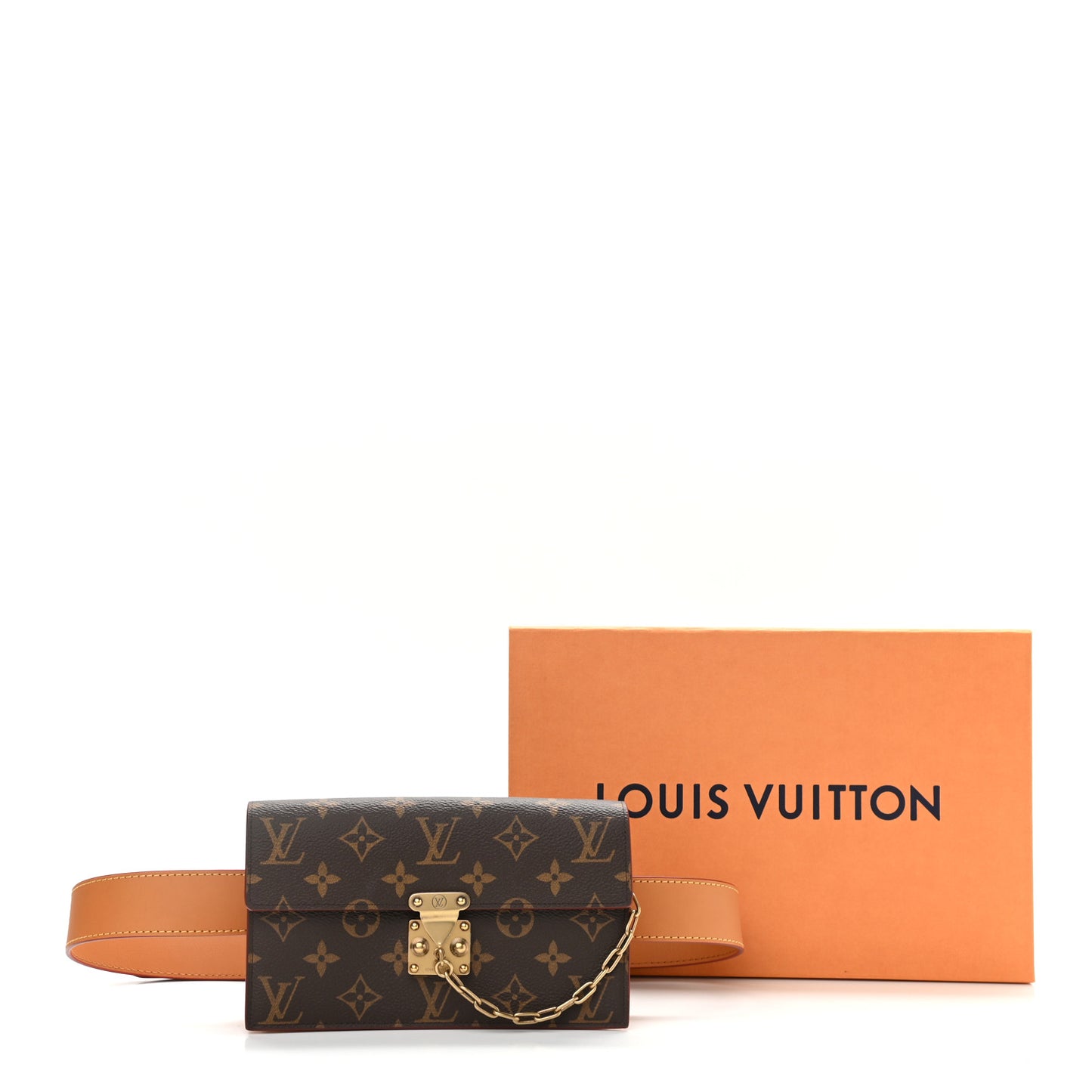 Monogram S Lock Belt Pouch MM