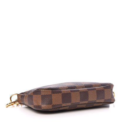 Louis Vuitton Damier Ebene Mini Pochette Accessories 4 of 8