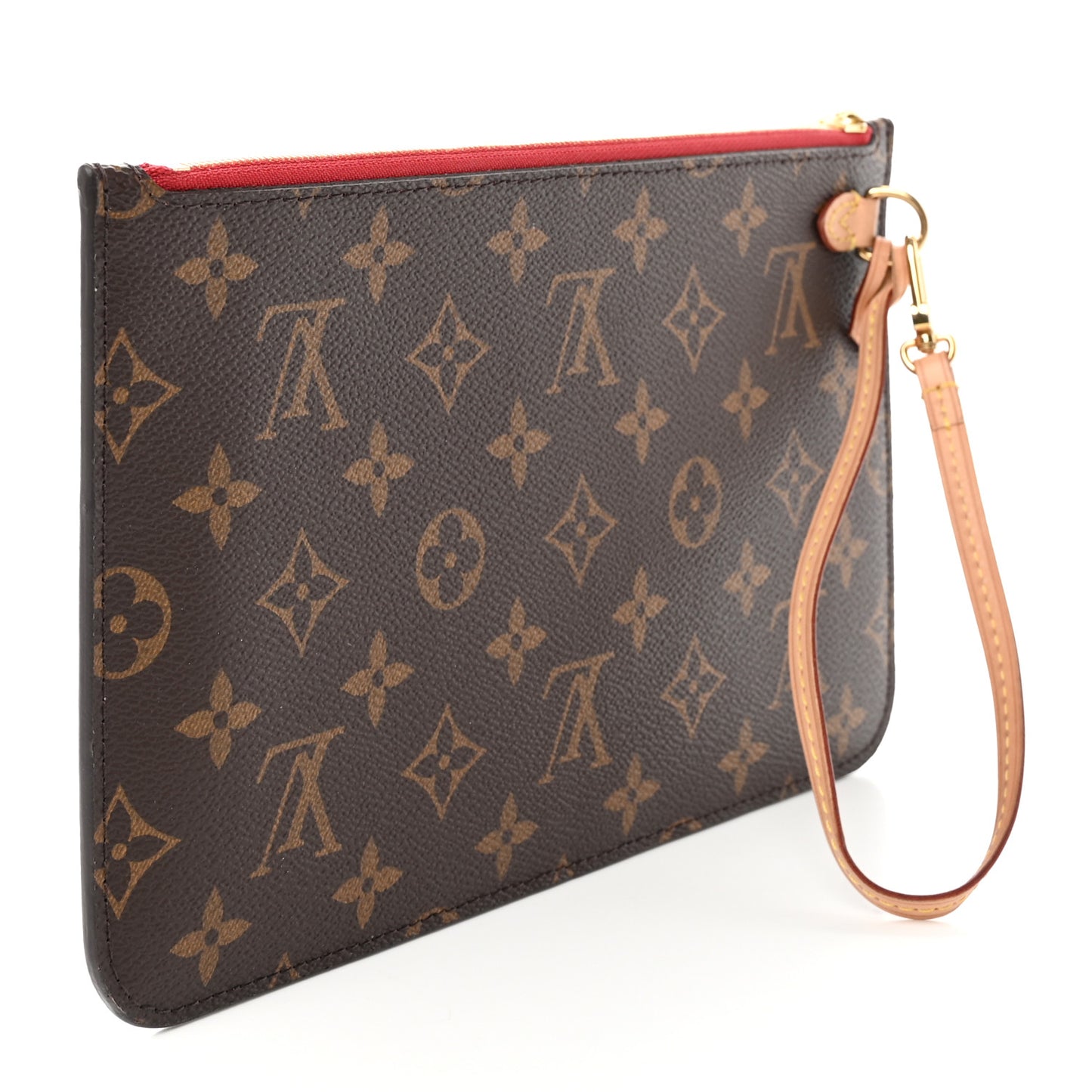 Monogram Neverfull MM GM Pochette Cherry