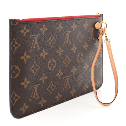 Louis Vuitton Monogram Neverfull MM GM Pochette Cherry 3 of 10