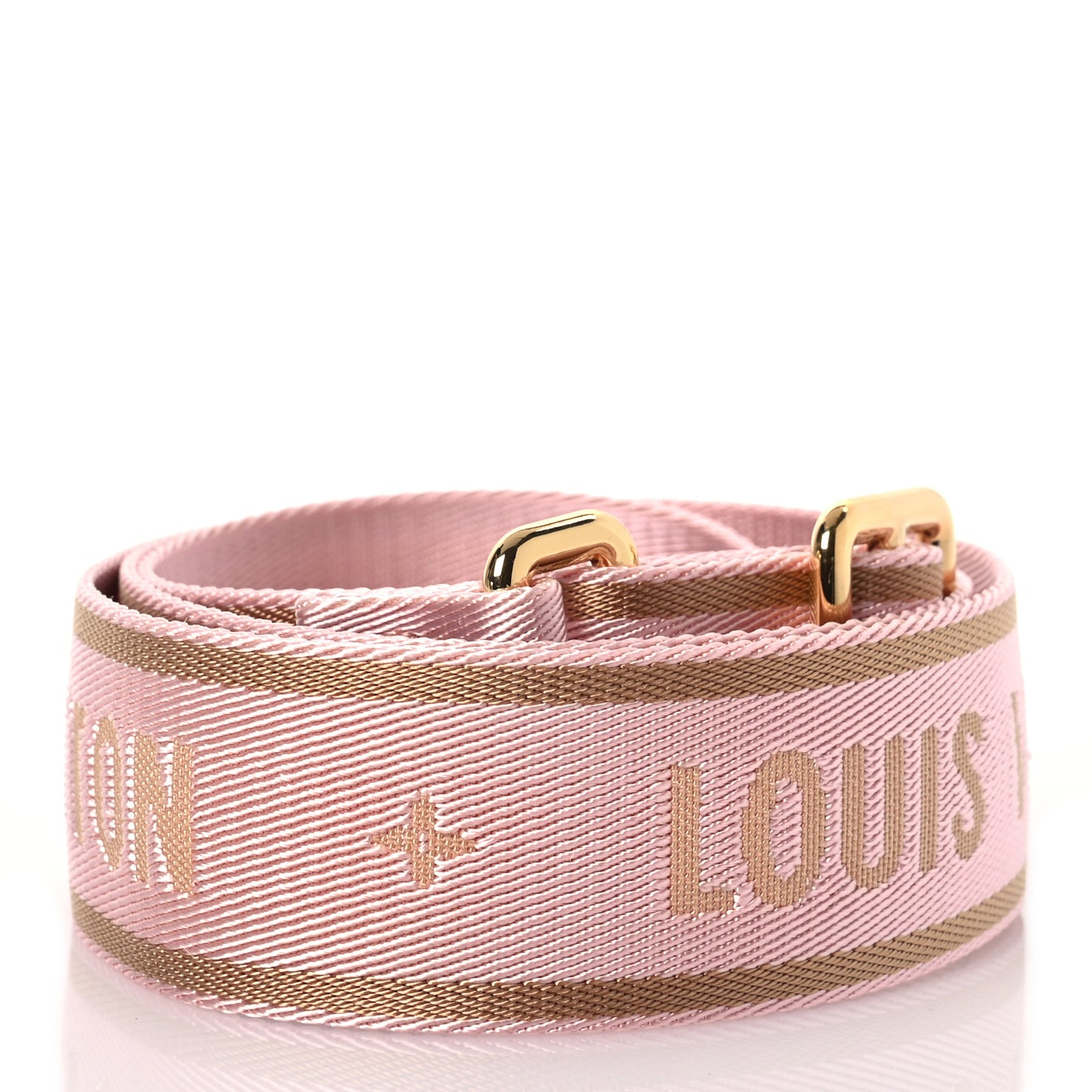 Monogram Multi Pochette Accessories Bandouliere Shoulder Strap Rose Clair
