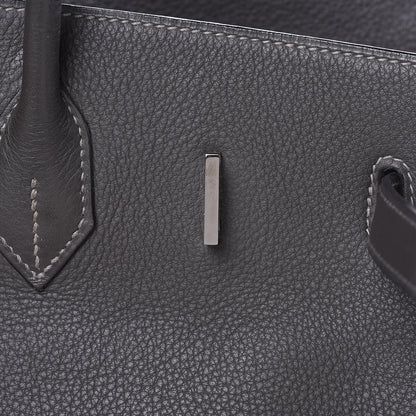 Hermes Taurillon Clemence Birkin 35 Graphite 12 of 35
