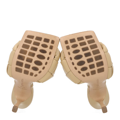 Bottega Veneta Nappa Maxi Intrecciato Lido Mule Sandals 36.5 Cane Sugar 7 of 9