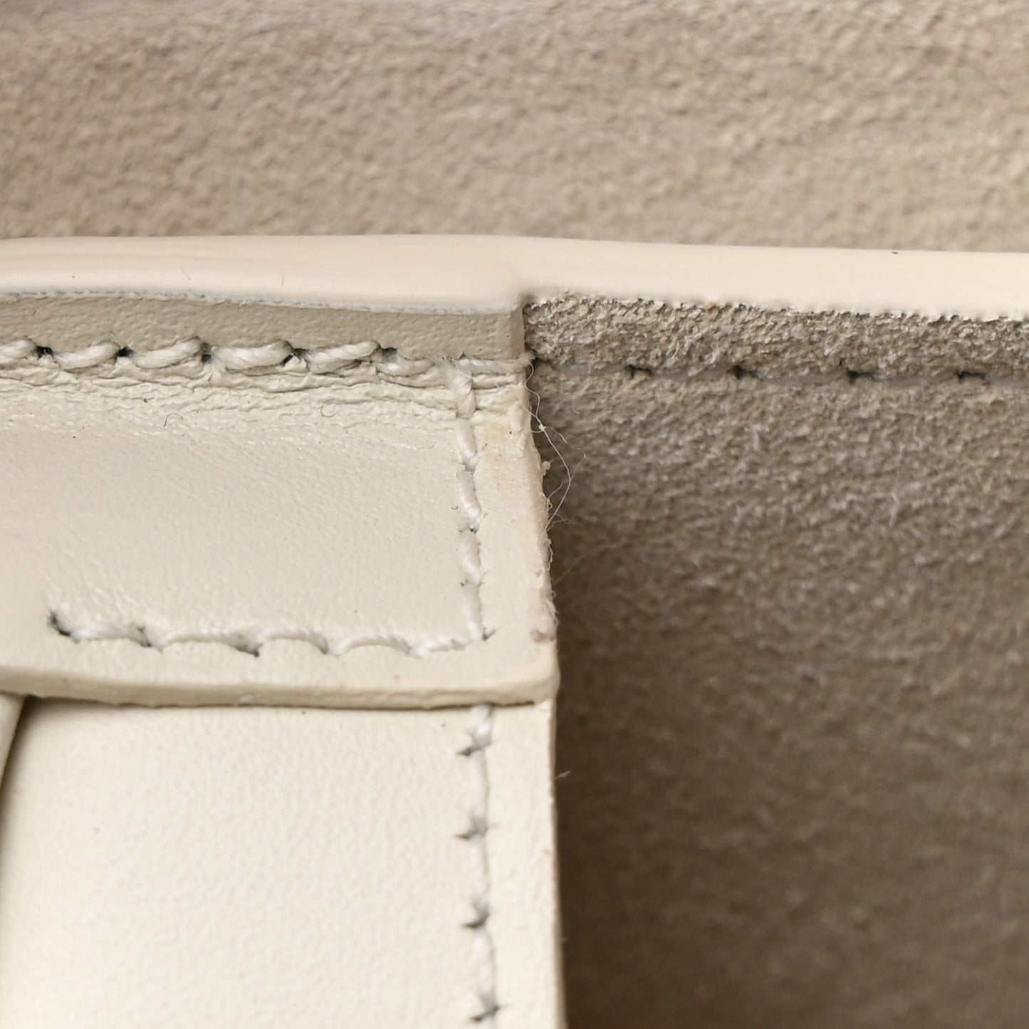 Box Calfskin East West Bobby Bag Latte