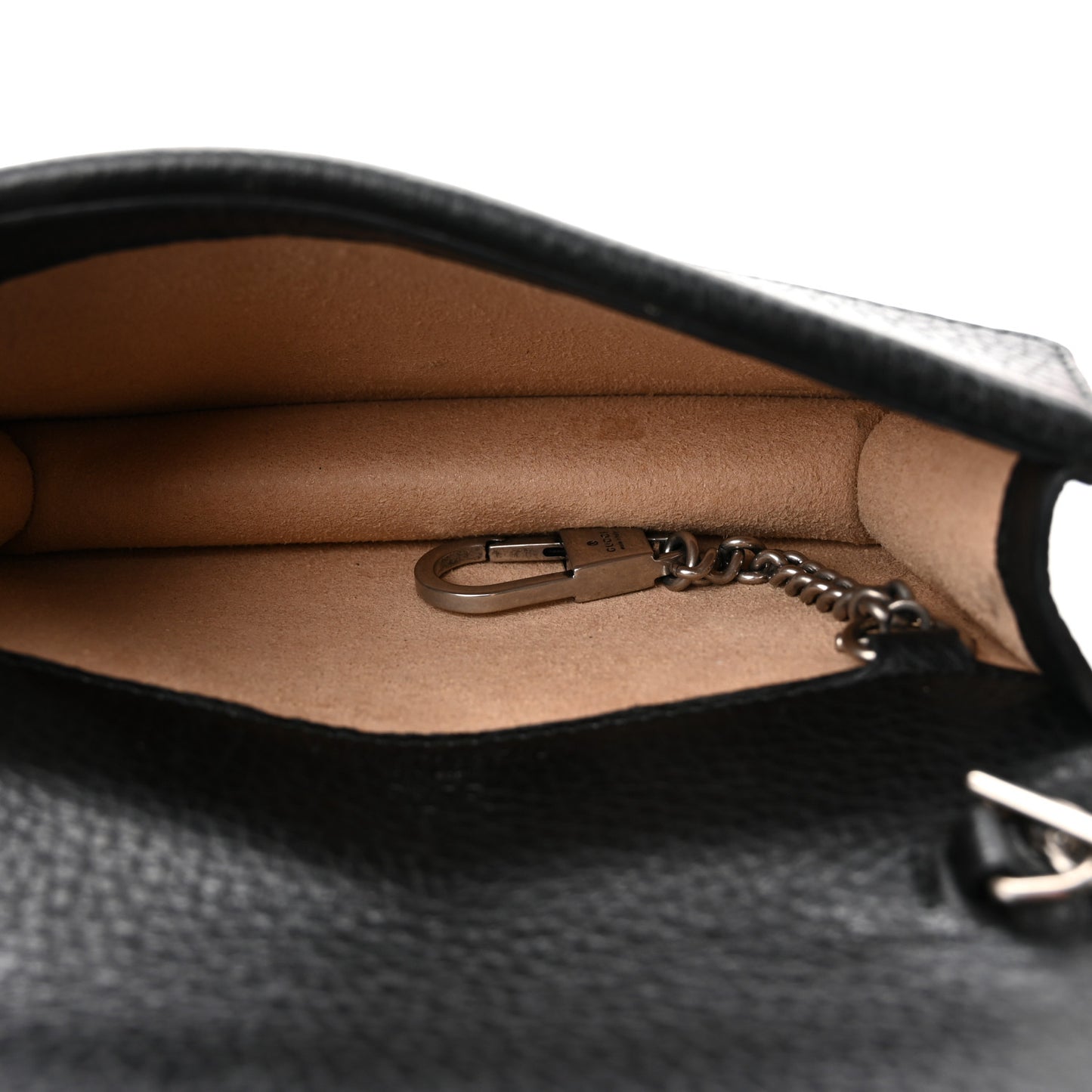 Calfskin Super Mini Dionysus Shoulder Bag Black