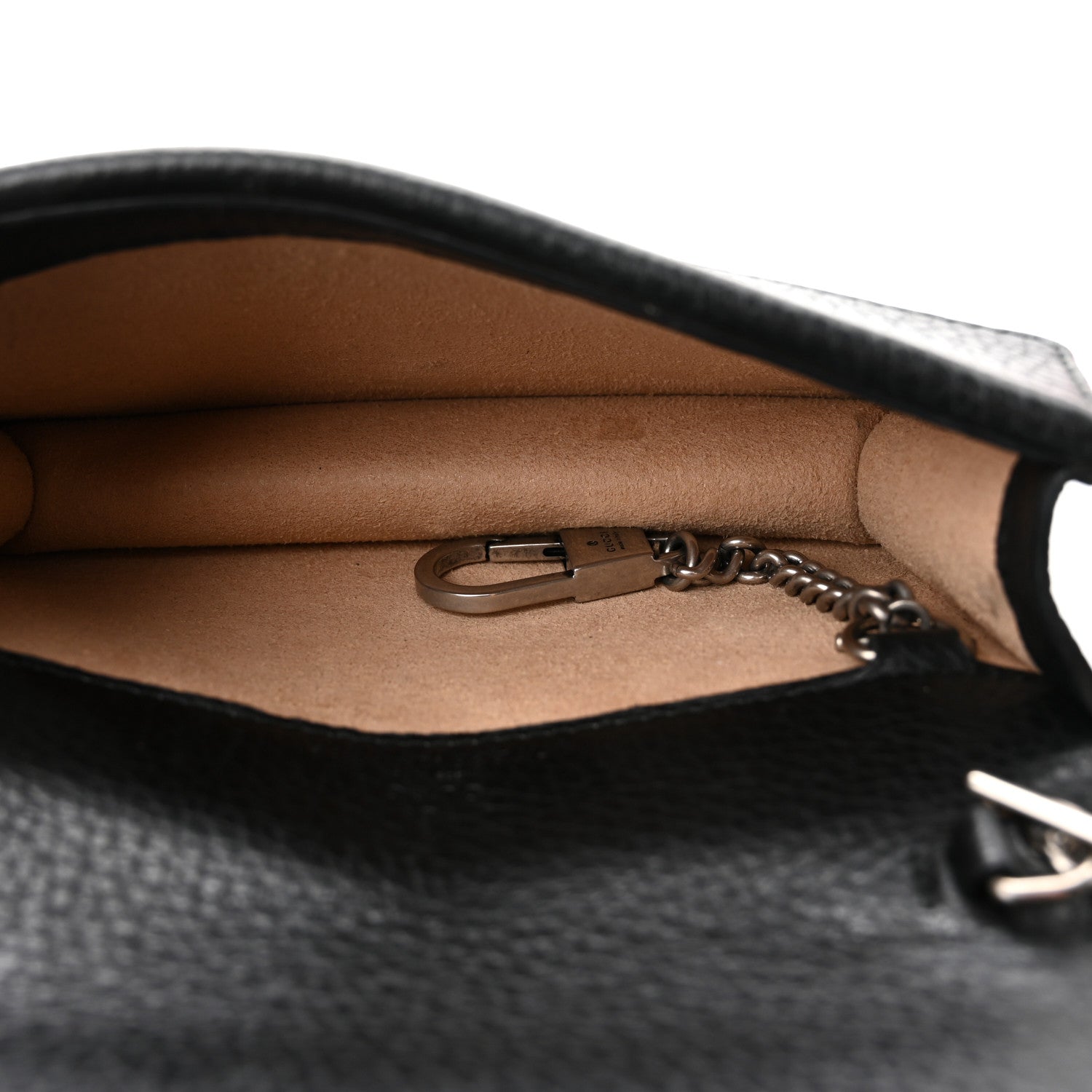 Gucci Calfskin Super Mini Dionysus Shoulder Bag Black 5 of 10