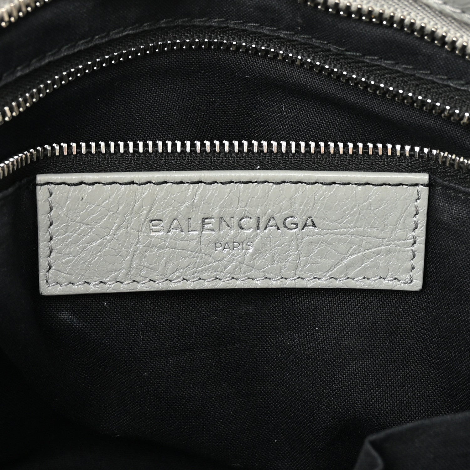 Balenciaga Agneau Classic Silver Hardware S City Gris Haussmannien 7 of 11