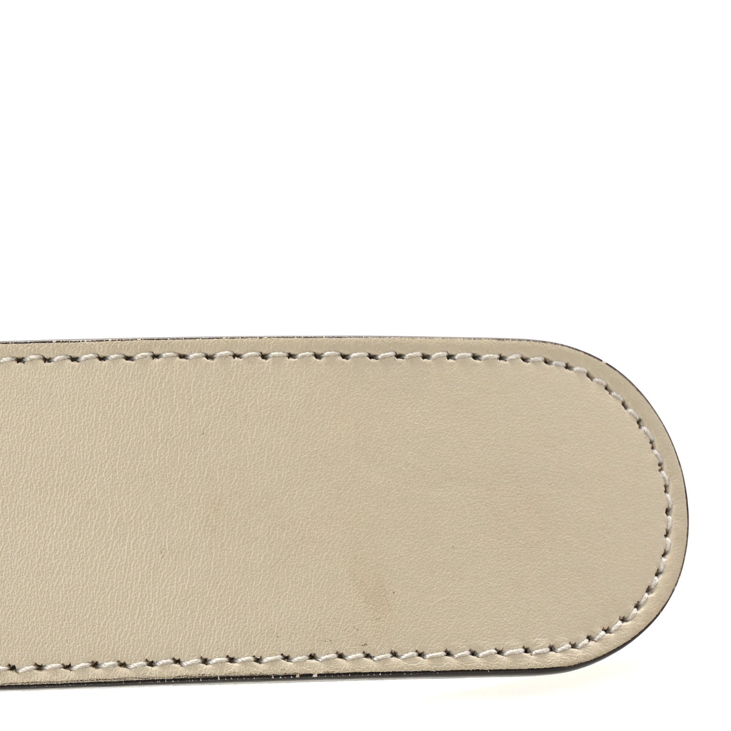 Calfskin Double G 40mm Belt 90 36 Mystic White