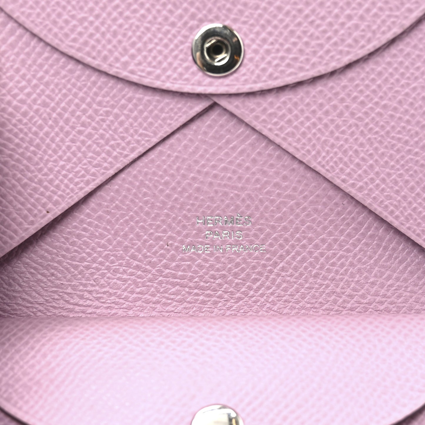 Epsom Calvi Duo Card Case Mauve Sylvestre