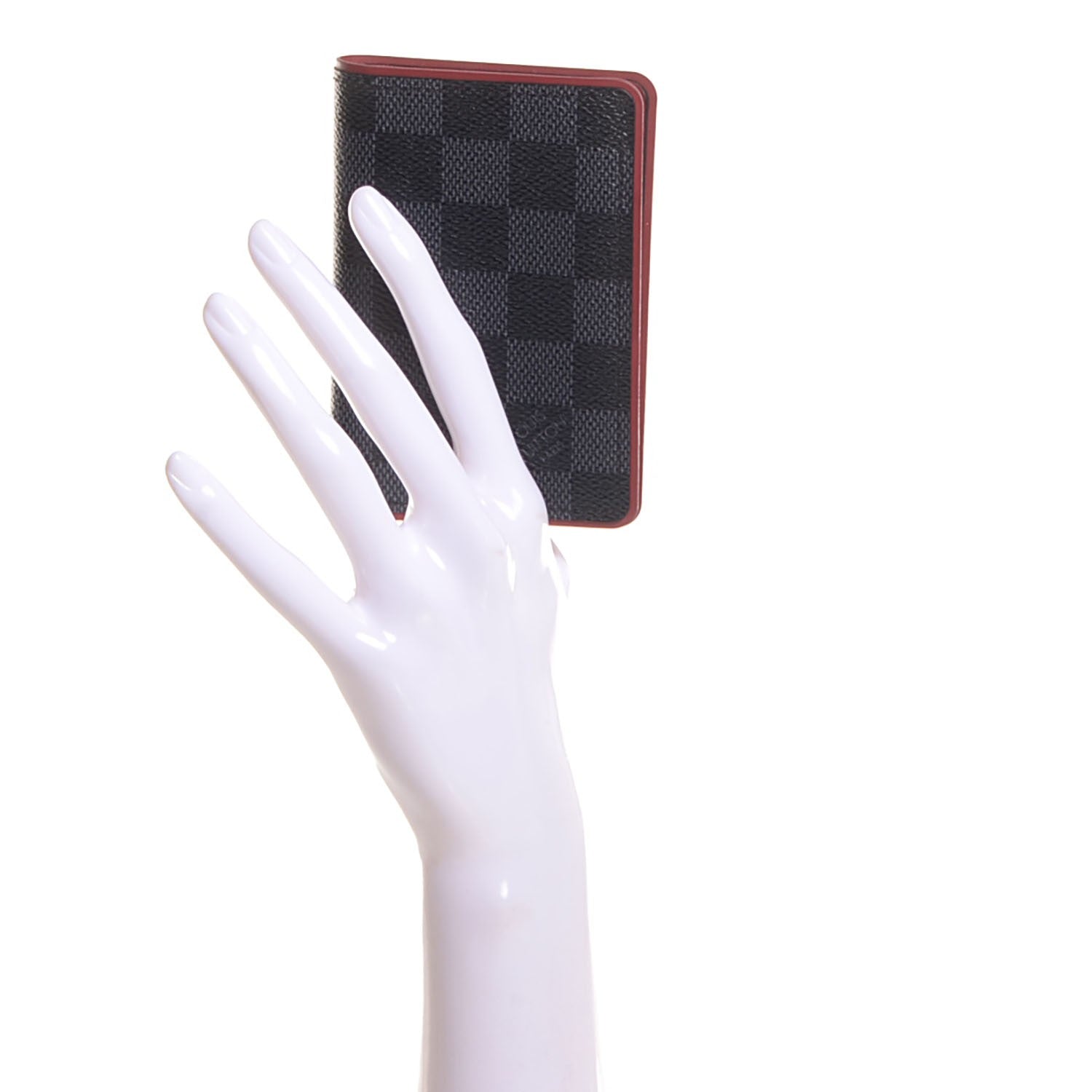 Louis Vuitton Damier Graphite Pocket Organizer Bordeaux 2 of 9