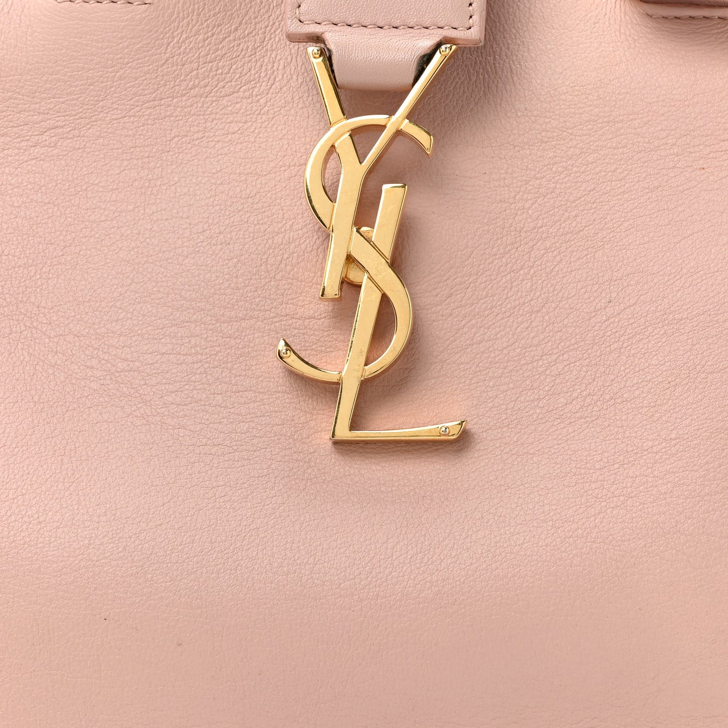 Calfskin Monogram Small Cabas Pale Blush