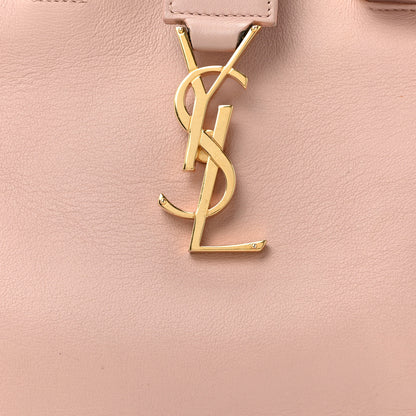 Saint Laurent Calfskin Monogram Small Cabas Pale Blush 8 of 18