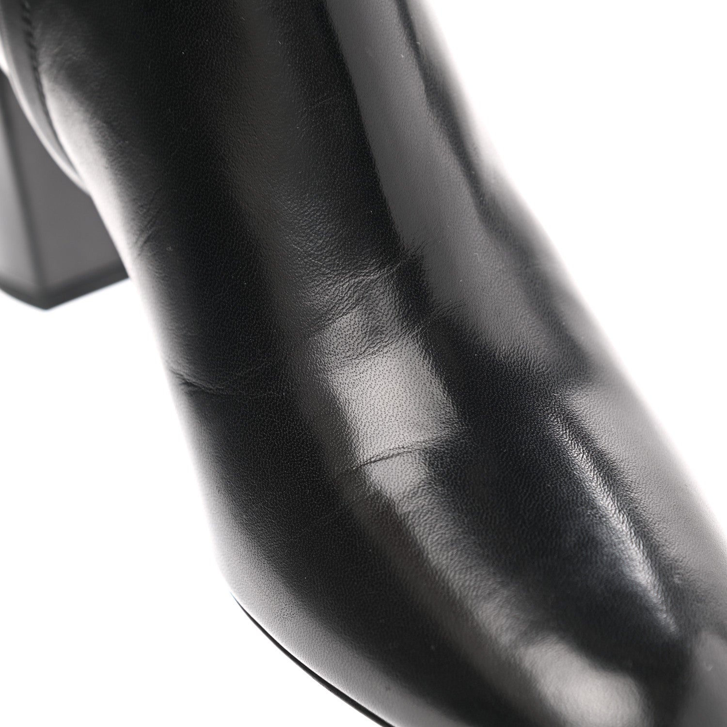 Saint Laurent Nappa Vendome Loulou Ankle Zip Boot 38 Black 9 of 10