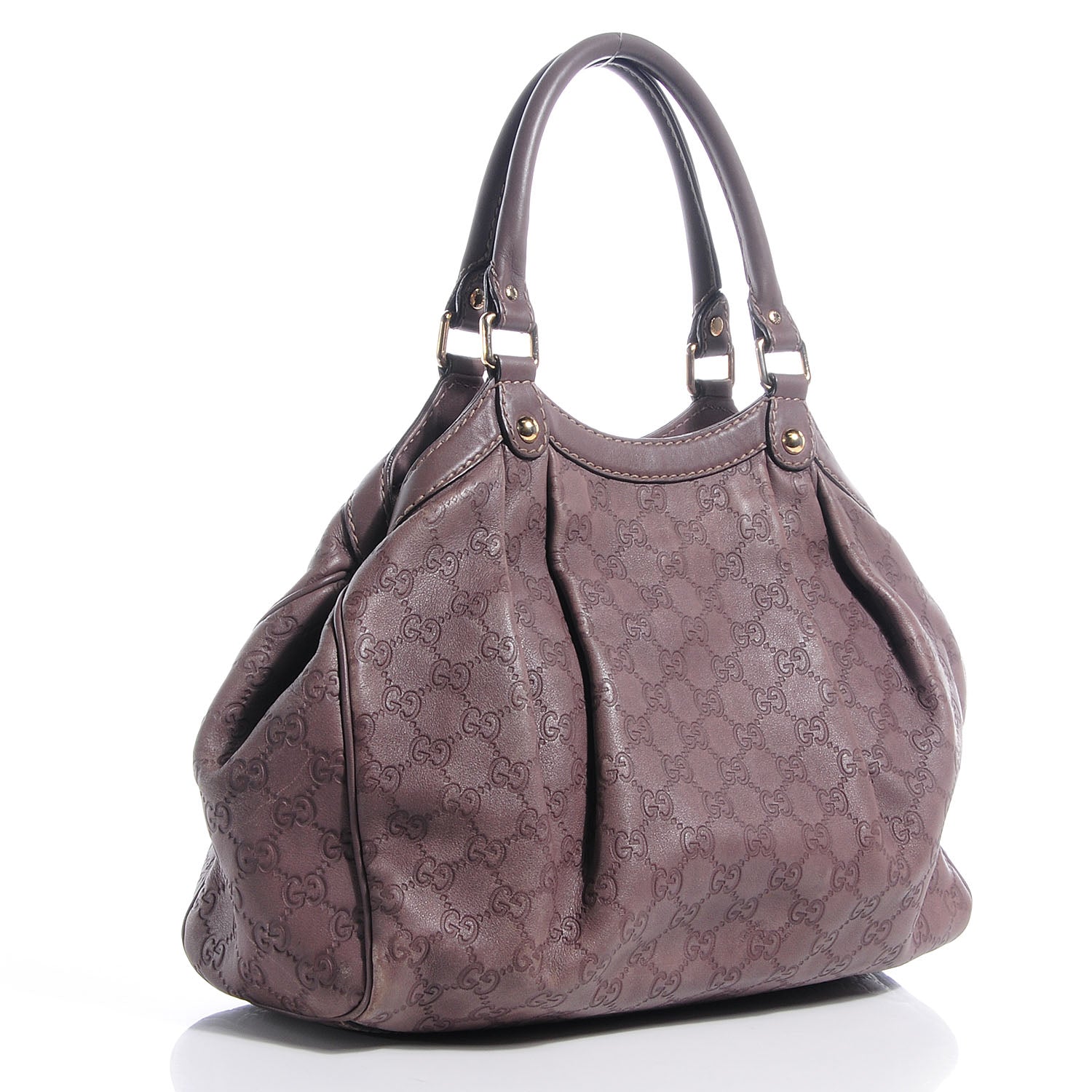 Gucci Guccissima Signature Medium Sukey Tote New Mauve 3 of 10