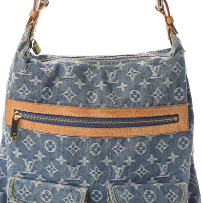 Louis Vuitton Denim Baggy GM Blue 8 of 8