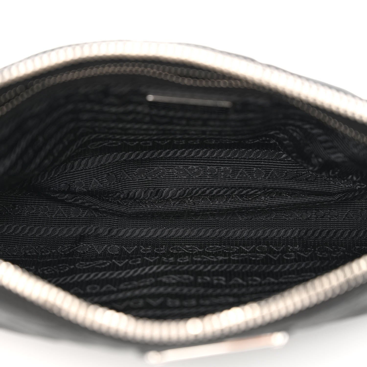 Prada Nylon Tessuto Impuntu Quilted Crossbody Bag Black 5 of 13