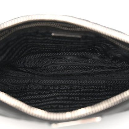 Prada Nylon Tessuto Impuntu Quilted Crossbody Bag Black 5 of 13