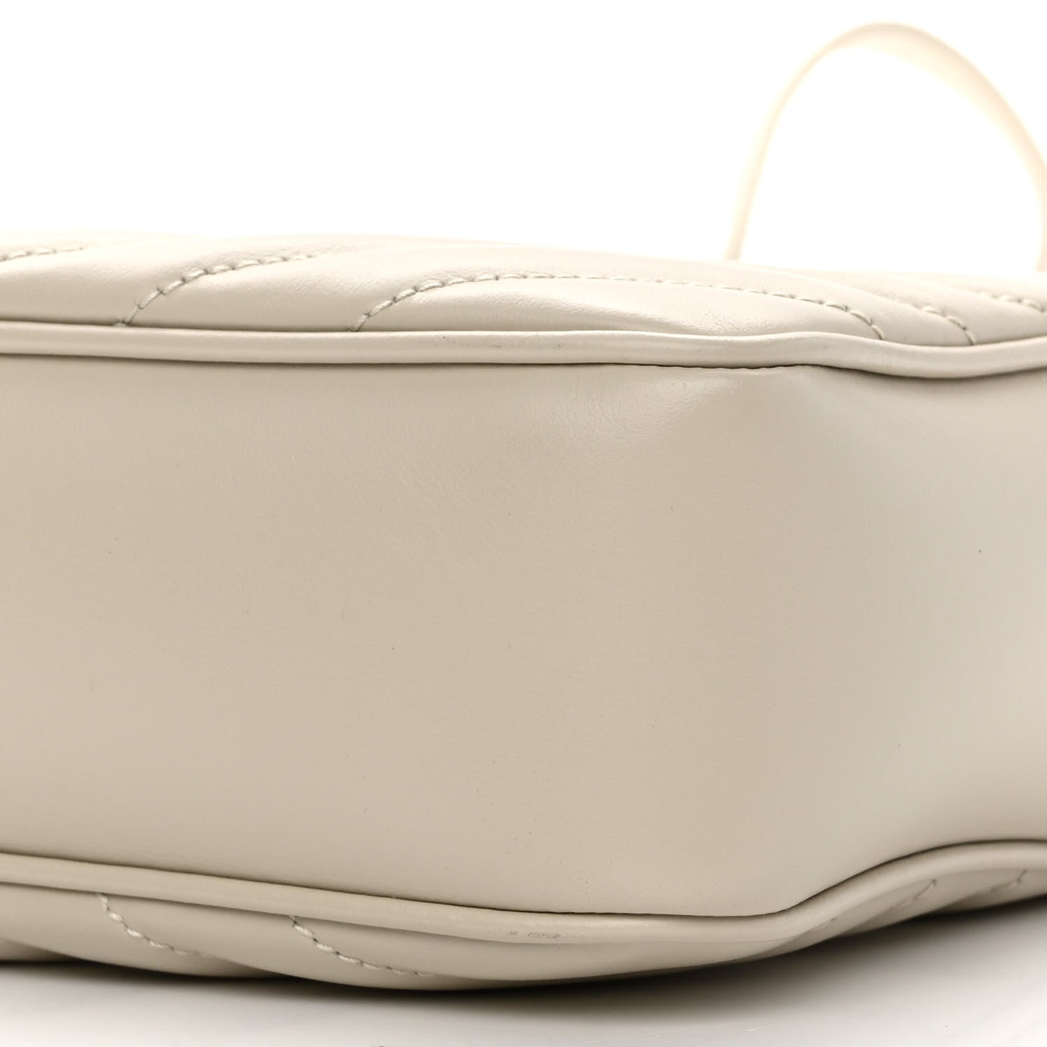 Saint Laurent Calfskin Matelasse Monogram Lou Camera Bag Crema Soft 10 of 11